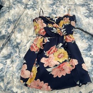 Floral Silk Joie Dress